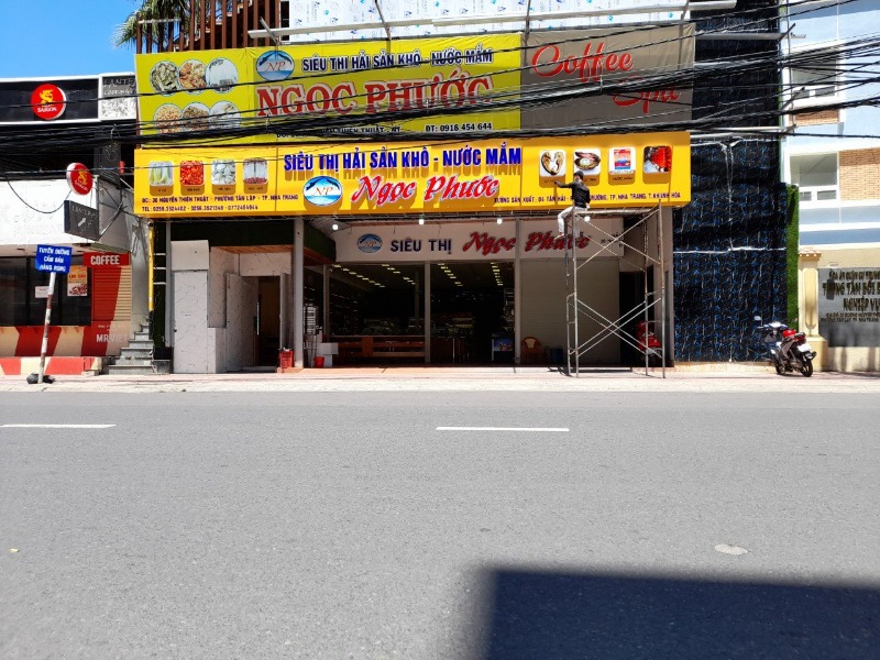 BẢNG HIỆU QUẢNG CÁO SIÊU THỊ NGỌC PHƯỚC NHA TRANG